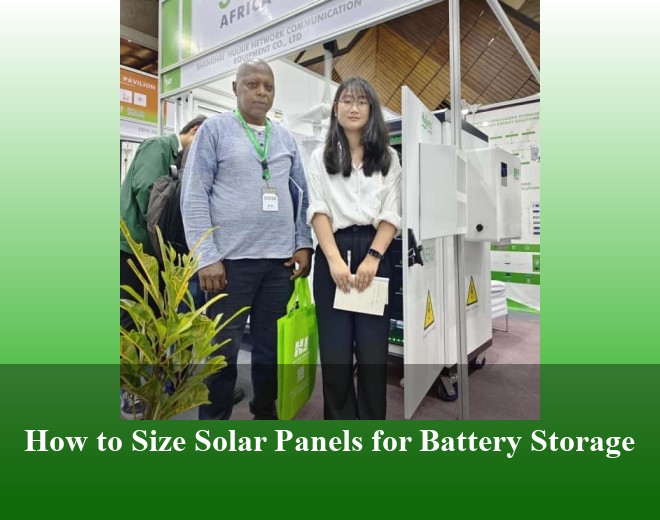 How to Size Solar Panels for Battery Storage